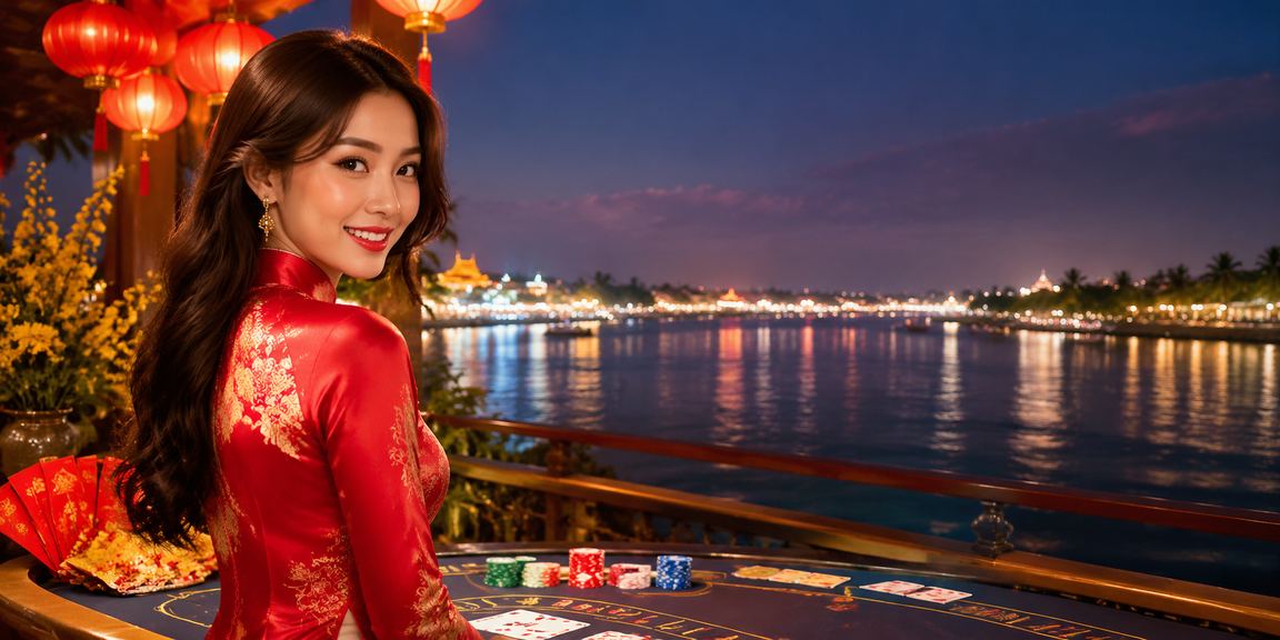 Trò chơi baccarat phát sáng tại miền sông Mekong